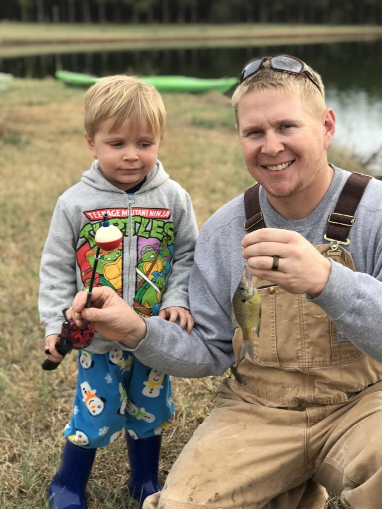 Father-Son-Fishing